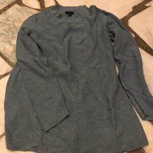 Women's Crewneck Sweater in Dusty Blue